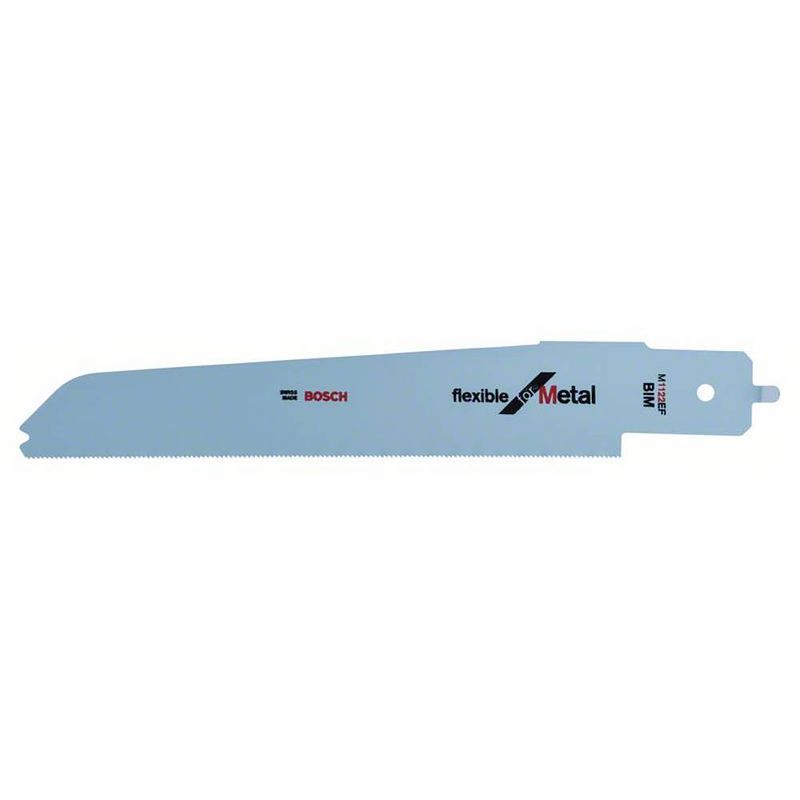 Foto van Bosch accessories 2608656932 reciprozaagblad m 1122 ef voor de bosch multizaag pfz 500 e, flexible for metal zaagbladlengte 235 mm 1 stuk(s)