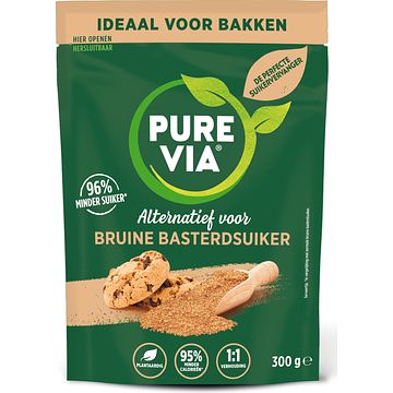 Foto van Pure via alternatief voor bruine basterdsuiker 300g bij jumbo