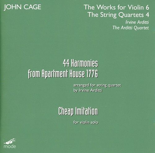 Foto van John cage: cage edition 33-the works for violin 6 - cd (0764593014423)