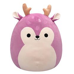 Foto van Squishmallows knuffel shantrice het wit-pruimen reekalf - 40 cm