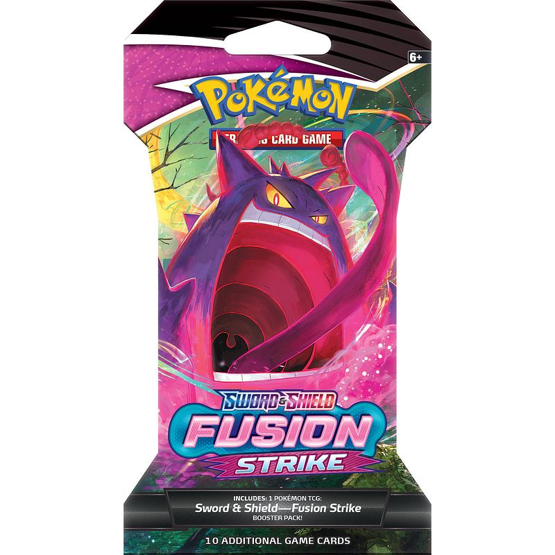 Foto van Pokémon tcg sword & shield fusion strike sleeved booster