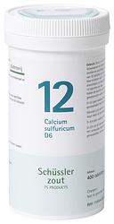 Foto van Pfluger celzout 12 calcium sulfuricum d6 tabletten