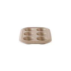 Foto van Berghoff - balance cupcakevorm/muffinvorm, 6 stuks, carbonstaal, non-stick, 6.5 cm - berghoff leo line