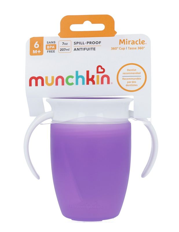 Foto van Munchkin miracle 360° oefenbeker paars