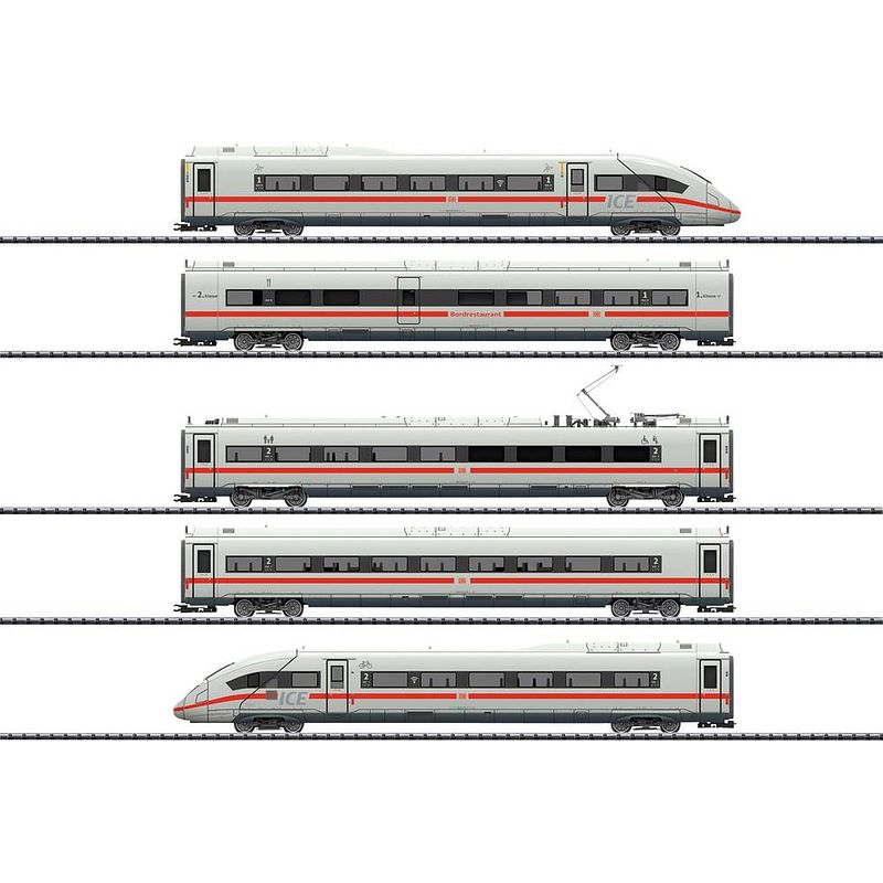 Foto van Trix h0 t22971 h0 5-delig treinstel ice 4 (br 412/812) van de db ag