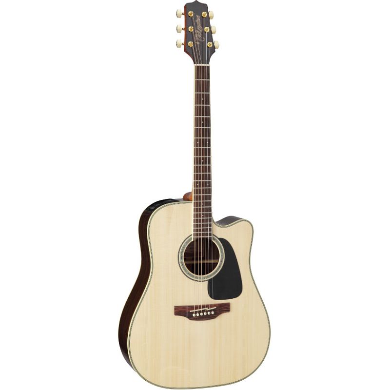 Foto van Takamine gd51ce-nat black walnut e/a westerngitaar naturel