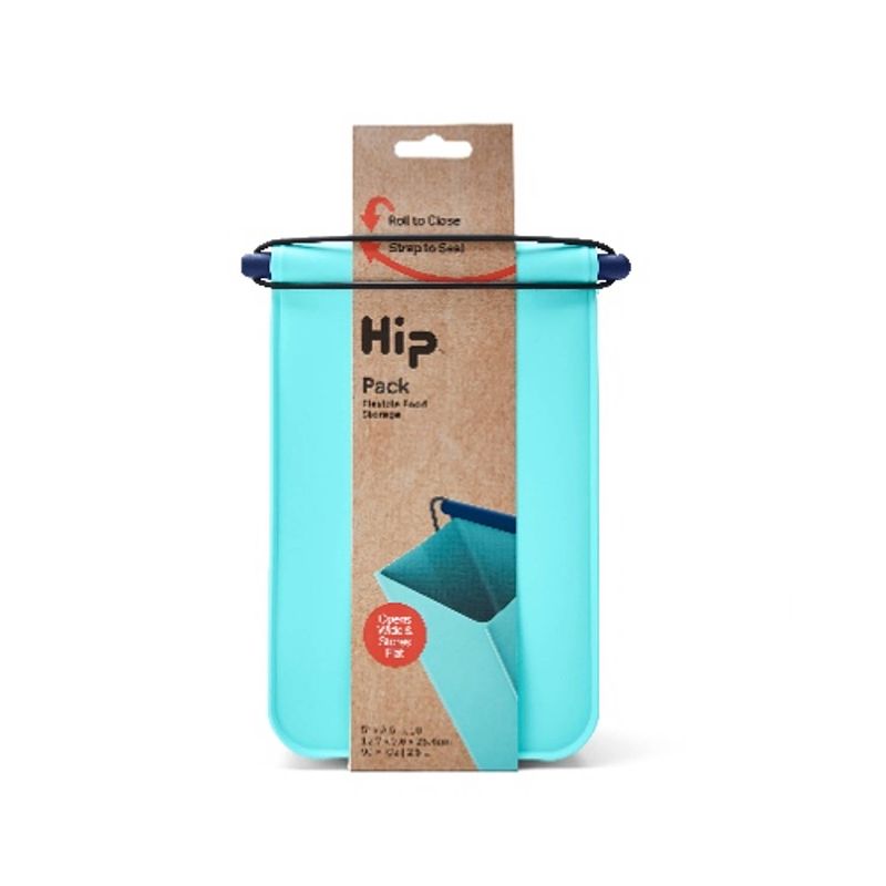 Foto van Herbruikbare lunchzak, pack - medium, 2.6 liter, blauw - hip