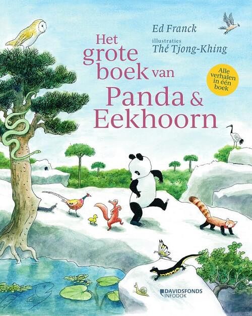 Foto van Het grote boek van panda en eekhoorn - ed franck - hardcover (9789002278785)