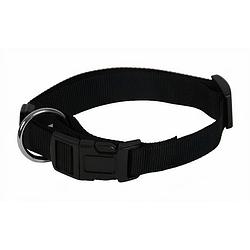 Foto van Martin sellier klikhalsband basic 30-45 x 1,6 cm nylon zwart