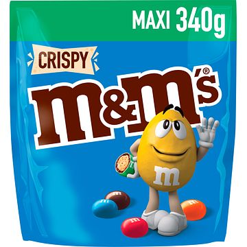 Foto van M&m'ss crispy chocolade 340g bij jumbo