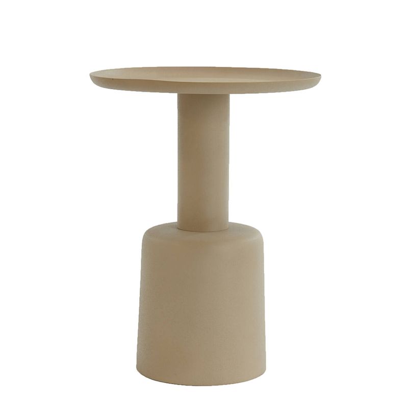 Foto van Side table 39x52 cm milaki beige