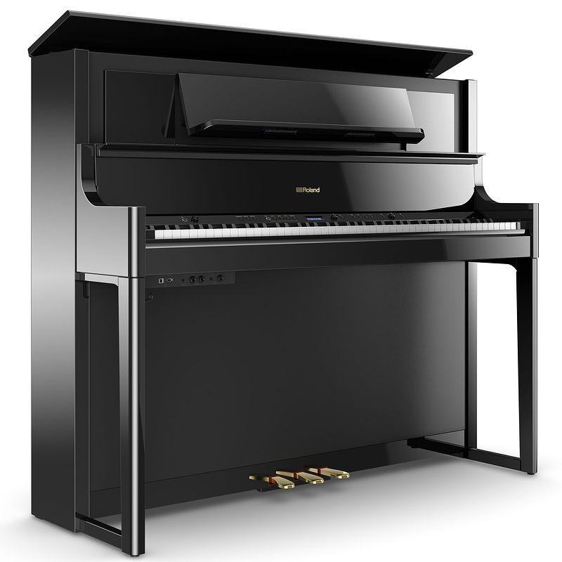 Foto van Roland lx708-pe digitale piano polished ebony