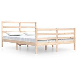 Foto van Vidaxl bedframe massief grenenhout 160x200 cm