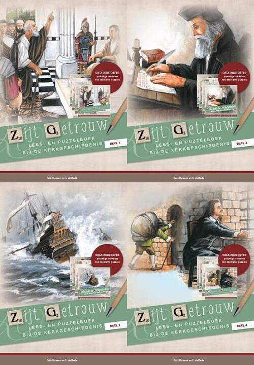 Foto van Zijt getrouw deel 1, 2, 3, 4 - c de bode, mj ruissen - paperback (9789461152619)