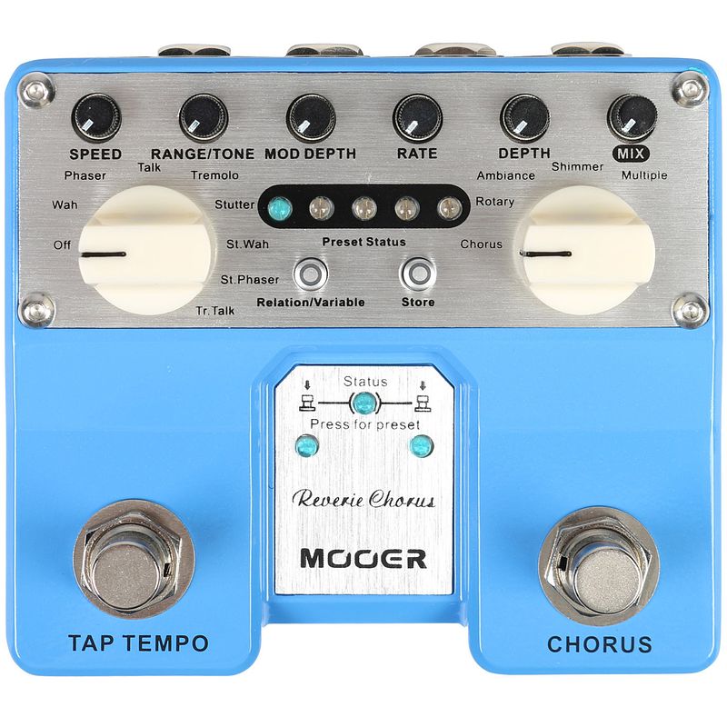 Foto van Mooer pro series reverie chorus effect pedaal