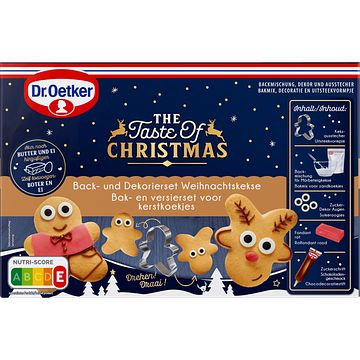 Foto van Dr. oetker kerstkoekjes bak en versierset 379g bij jumbo