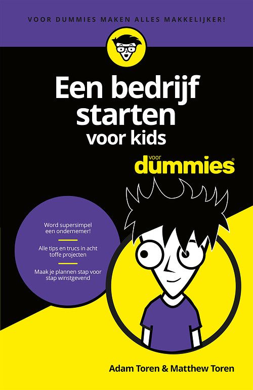 Foto van Een bedrijf starten voor kids voor dummies - adam toren, matthew toren - ebook (9789045355634)