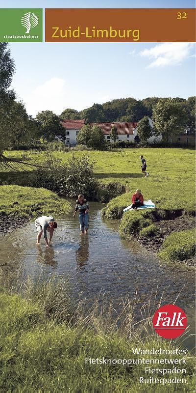 Foto van Falk staatsbosbeheer wandelkaart 32.zuid-limburg - pakket (9789028703919)