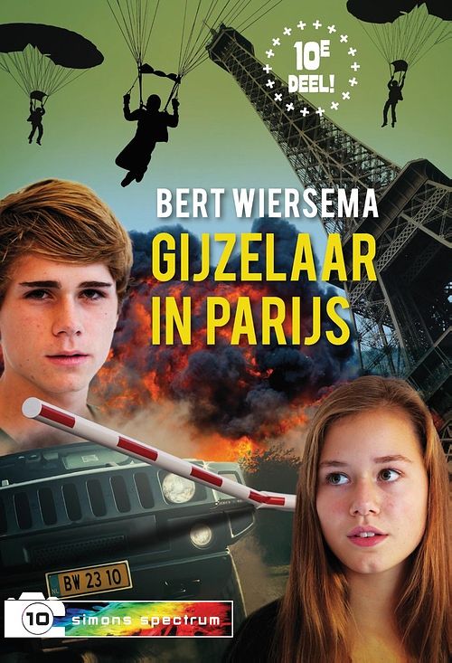 Foto van Gijzelaar in parijs - bert wiersema - ebook