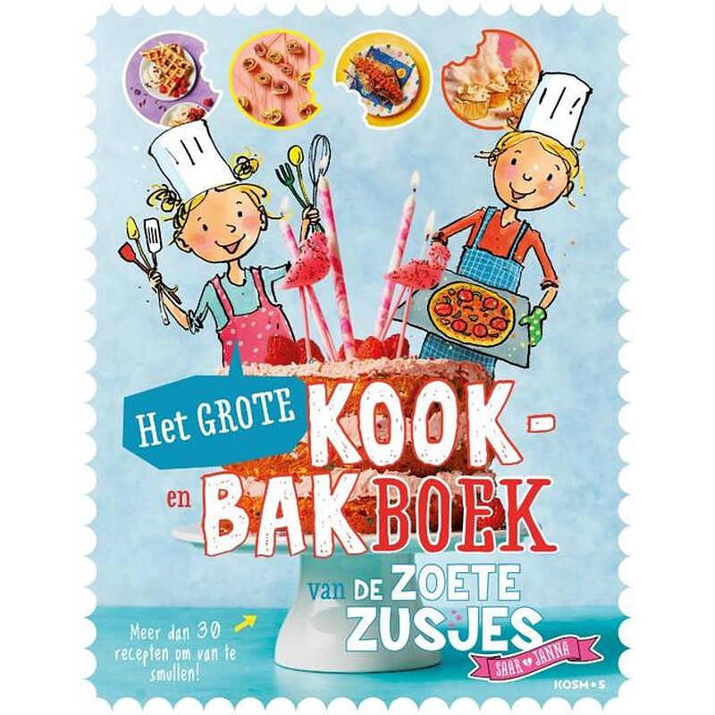 Foto van Het grote kook- en bakboek van de zoete zusjes