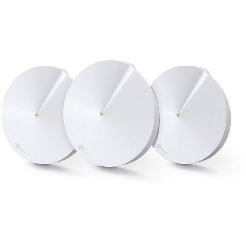 Foto van Tp-link deco m9 plus(3-pack) triple mesh-netwerk 2.2 gbit/s 2.4 ghz, 5 ghz