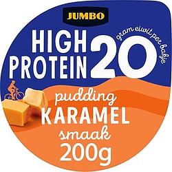 Foto van Jumbo high protein pudding karamelsmaak 200 g