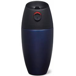 Foto van Premium rvs koffiebeker met vacuumisolatie - to go - thermosbeker reisbeker push & drink - 450ml - blauw