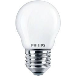 Foto van Philips lighting 76289600 led-lamp energielabel e (a - g) e27 6.5 w = 60 w koudwit (ø x l) 45 mm x 45 mm 1 stuk(s)