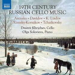 Foto van 19th century russian cello music - cd (0747313395170)