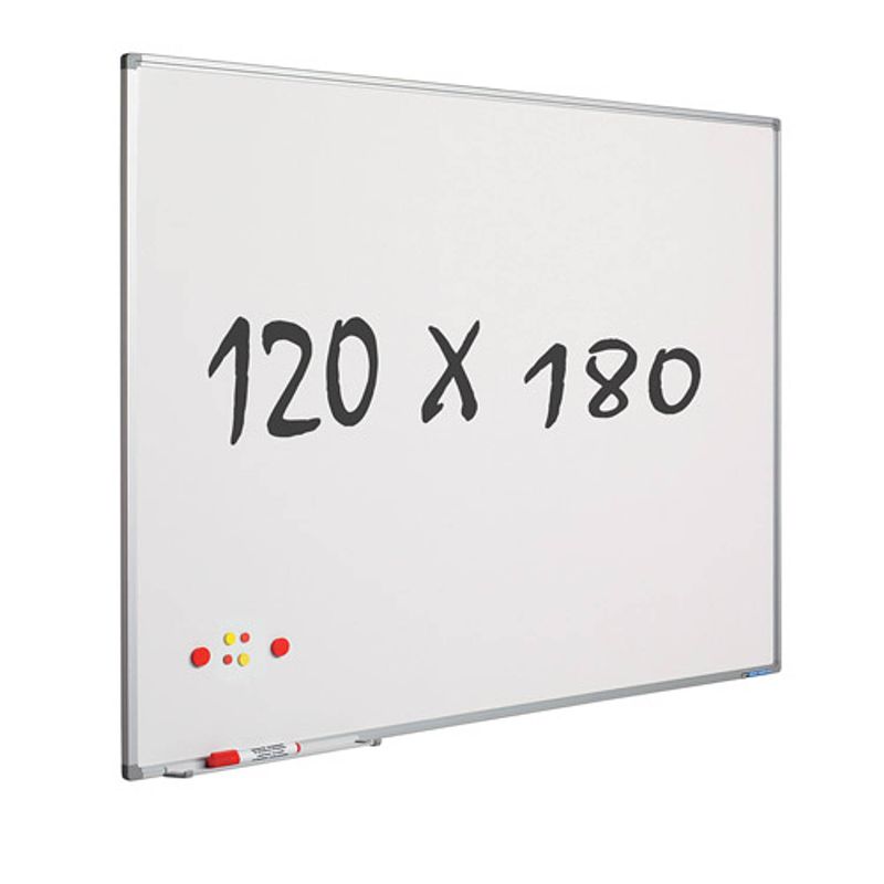 Foto van Whiteboard 120x180 cm - magnetisch