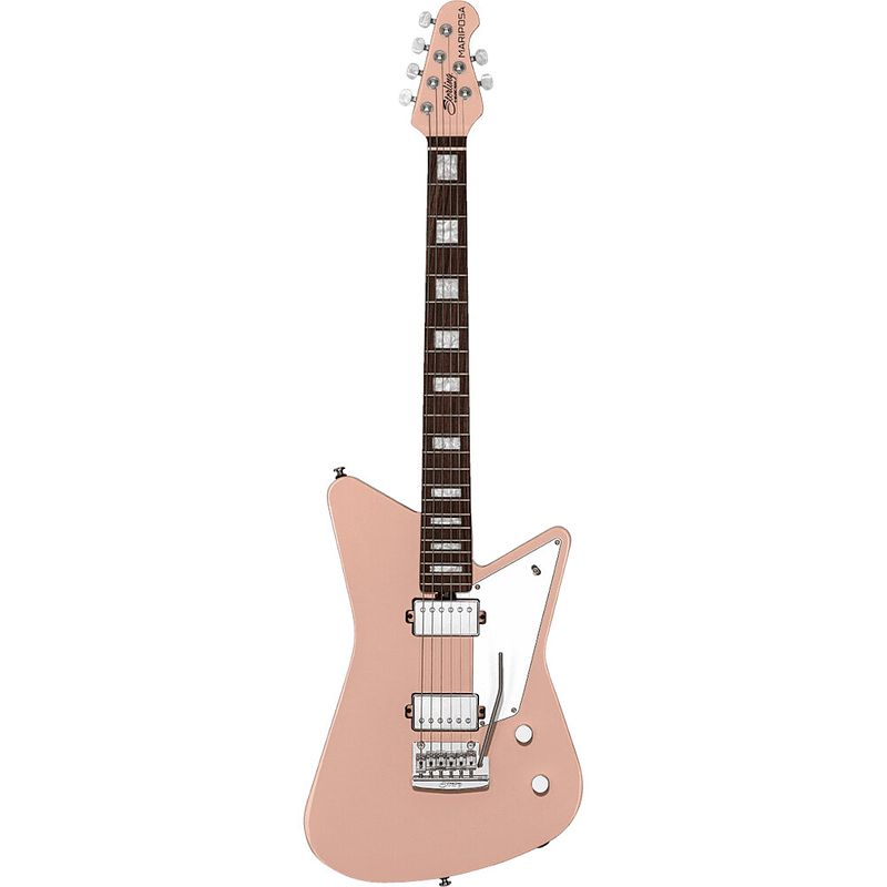 Foto van Sterling by music man mariposa pueblo pink elektrische gitaar