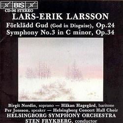 Foto van Larsson: förklädd gud (god in disguise)/symphony no.3 - cd (7318590000960)