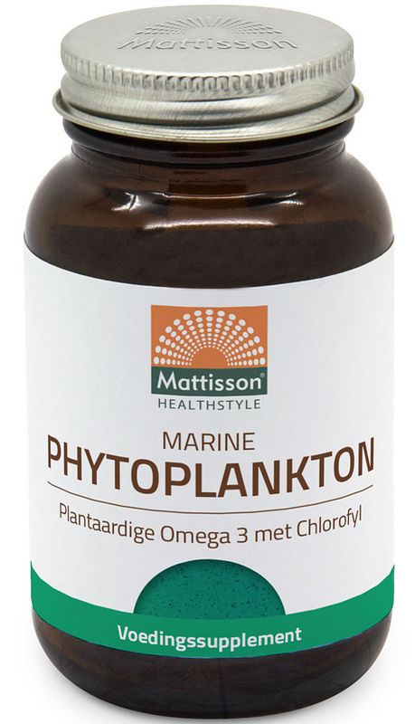 Foto van Mattisson healthstyle marine phytoplankton capsules