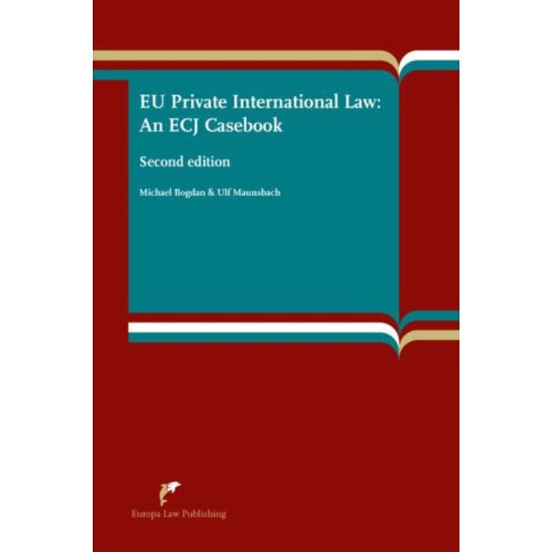Foto van Eu private international law: an ecj casebook