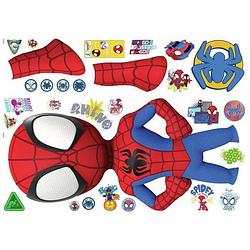 Foto van Roommates muursticker spider-man vinyl rood/blauw 29-delig