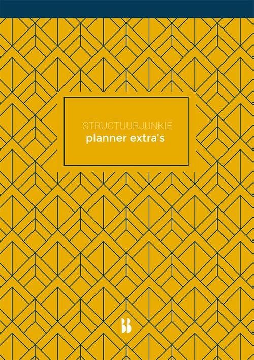 Foto van Structuurjunkie - planner extra's - cynthia schultz - paperback (9789463491938)