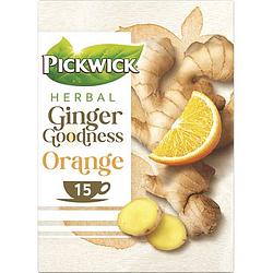 Foto van Pickwick ginger goodness orange kruidenthee bij jumbo