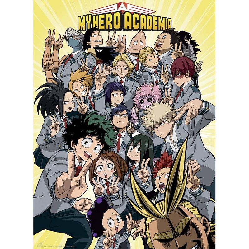 Foto van Abystyle my hero academia class poster 38x52cm