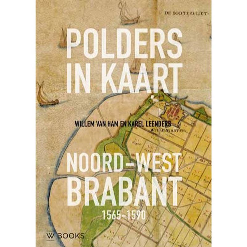 Foto van Polders in kaart