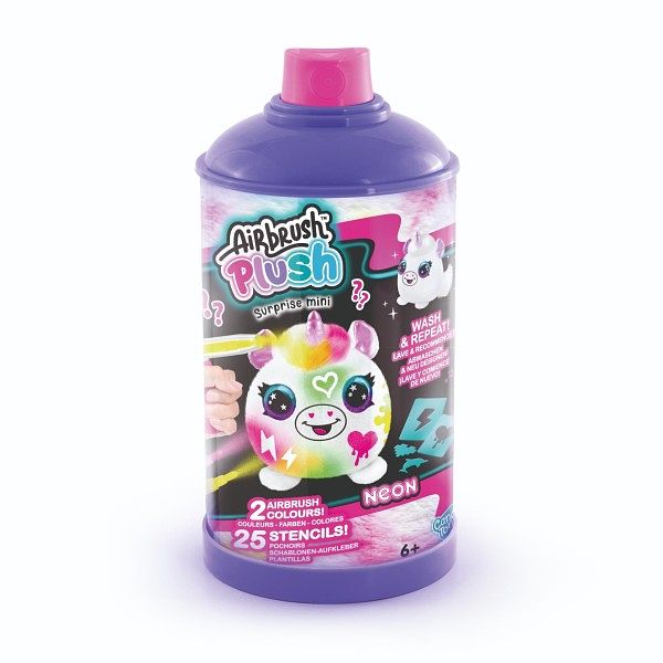 Foto van Airbrush mystery mini pluche 1-pack neon