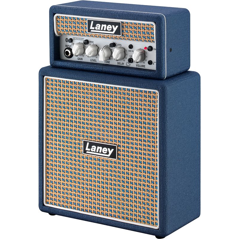 Foto van Laney ministack-b-lion bluetooth gitaarversterker