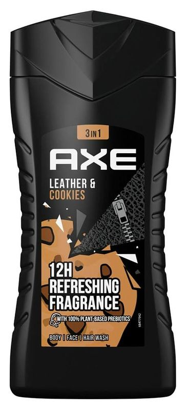 Foto van Axe collision leather & cookies bodywash