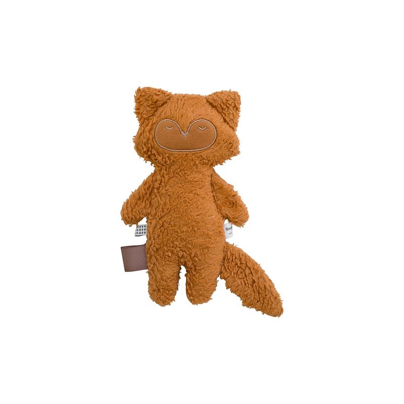 Foto van Snoozebaby organisch knuffel vosje foxy fox toffee - 24 cm