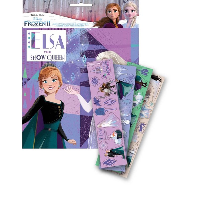 Foto van Disney stickerboek frozen ii junior papier 50 stuks