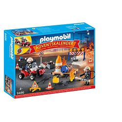 Foto van Playmobil adventskalender interventie op de bouwwerf 9486