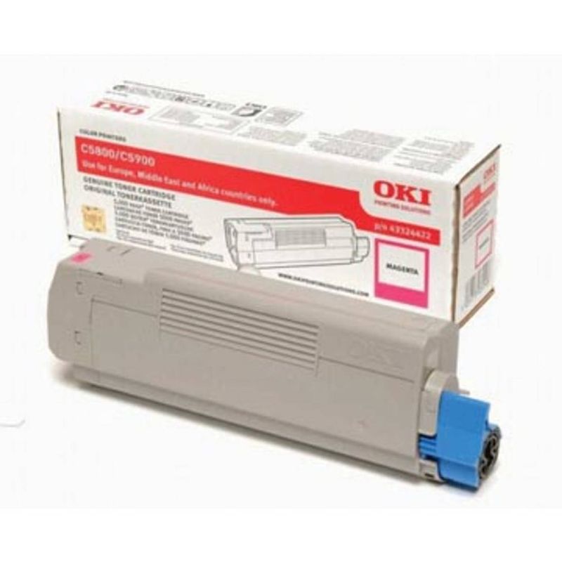 Foto van Oki toner geel - 5000 pagina's - 43324421