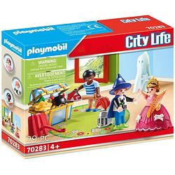 Foto van Playmobil city life kinderen met verkleedkoffer 70283