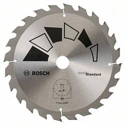 Foto van Bosch accessories standard 2609256b57 hardmetaal-cirkelzaagblad 184 x 20 mm aantal tanden: 24 1 stuk(s)