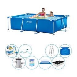 Foto van Intex frame pool rechthoekig 220x150x60 cm - deluxe zwembad deal