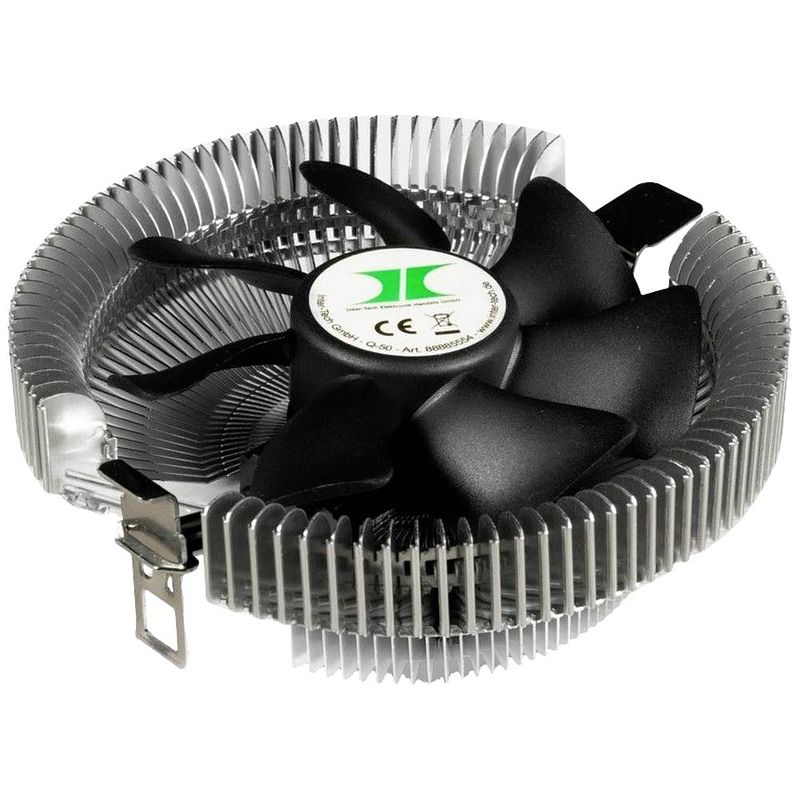 Foto van Inter-tech 88885554 cpu-koellichaam met ventilator